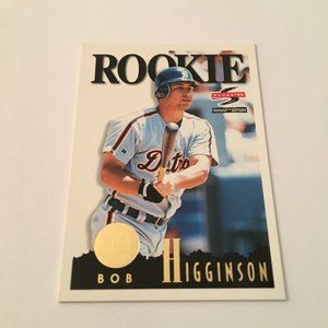 1995 Score Summit Bob Higginson Rookie Card RC #134 Tigers